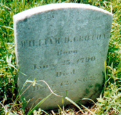 William D. Groton
Born
Jan'y 25, 1790.
Died
Dec'r 12, 1862.